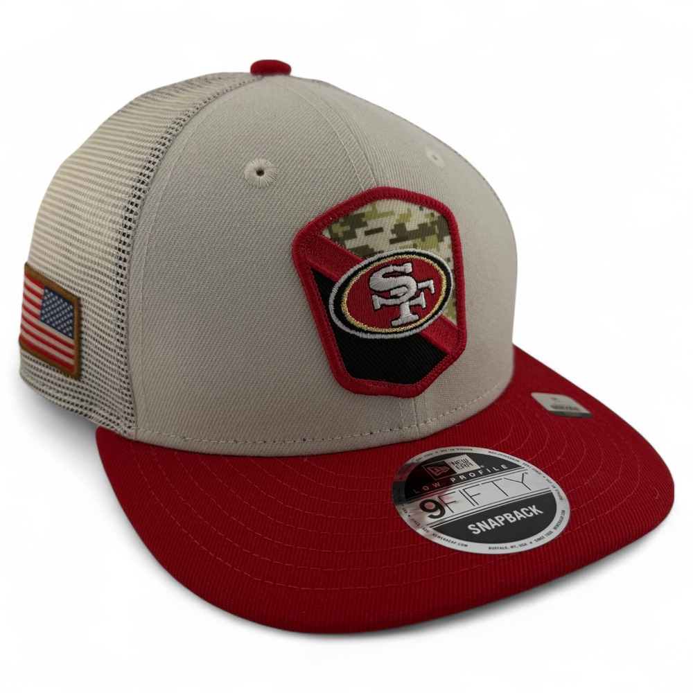 New Era San Francisco 49ers NFL Low Profile 9Fifty Snapback Adjustable Hat Cap